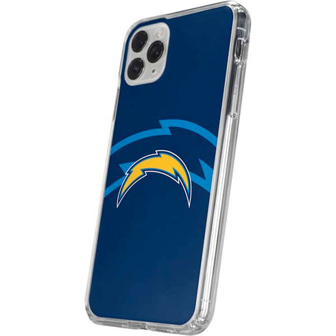 NFL Los Angeles Chargers Double Vision iPhone 11 Pro Clear Case