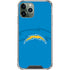 NFL Los Angeles Chargers Double Vision iPhone 11 Pro Max Clear Case