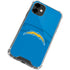 NFL Los Angeles Chargers Double Vision iPhone 12 Clear Case