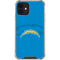 NFL Los Angeles Chargers Double Vision iPhone 12 Mini Clear Case