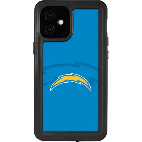 NFL Los Angeles Chargers Double Vision iPhone 12 Mini Waterproof Case