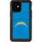NFL Los Angeles Chargers Double Vision iPhone 12 Mini Waterproof Case
