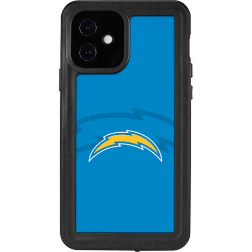 NFL Los Angeles Chargers Double Vision iPhone 12 Waterproof Case