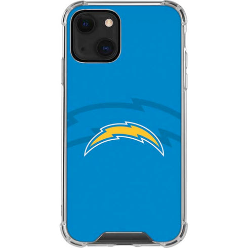 NFL Los Angeles Chargers Double Vision iPhone 13 Clear Case