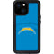 NFL Los Angeles Chargers Double Vision iPhone 13 Mini Waterproof Case