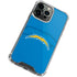 NFL Los Angeles Chargers Double Vision iPhone 13 Pro Clear Case