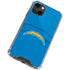 NFL Los Angeles Chargers Double Vision iPhone 15 Plus Clear Case