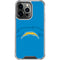 NFL Los Angeles Chargers Double Vision iPhone 14 Pro Clear Case