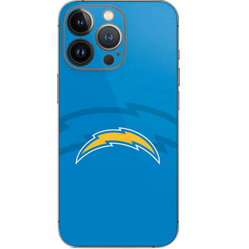 NFL Los Angeles Chargers Double Vision iPhone 14 Pro Skin