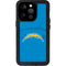 NFL Los Angeles Chargers Double Vision iPhone 14 Pro Waterproof Case