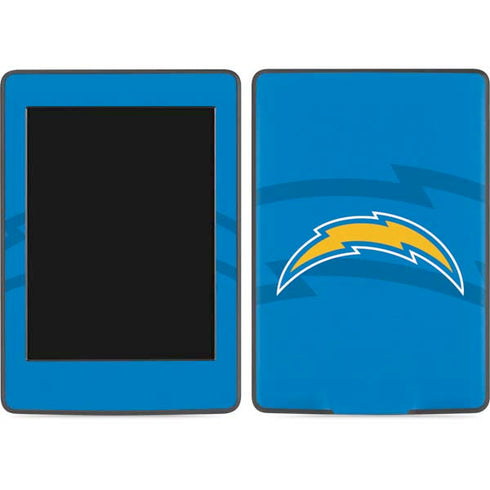 NFL Los Angeles Chargers Double Vision Amazon Kindle Skin