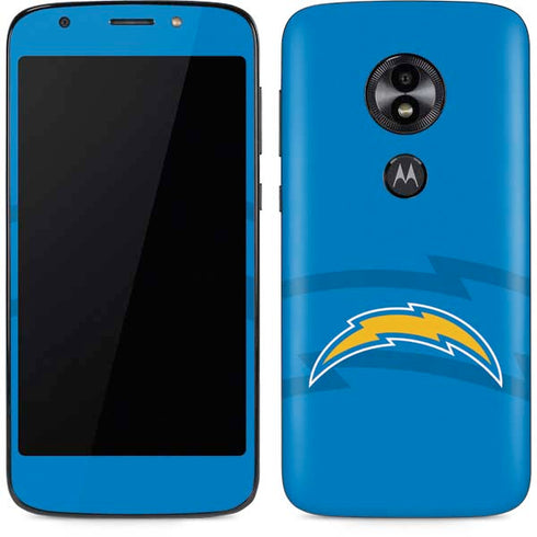NFL Los Angeles Chargers Double Vision Moto E5 Play Skin