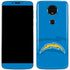 NFL Los Angeles Chargers Double Vision Moto E5 Plus Skin