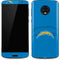 NFL Los Angeles Chargers Double Vision Moto G6 Skin