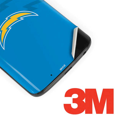 NFL Los Angeles Chargers Double Vision Moto G6 Skin