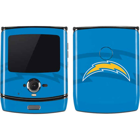 NFL Los Angeles Chargers Double Vision Motorola RAZR Skin