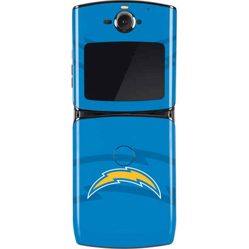 NFL Los Angeles Chargers Double Vision Motorola RAZR Skin