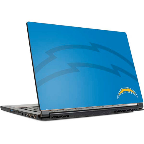 NFL Los Angeles Chargers Double Vision MSI GS65 Stealth Laptop Skin