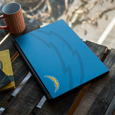 NFL Los Angeles Chargers Double Vision MSI GS65 Stealth Laptop Skin