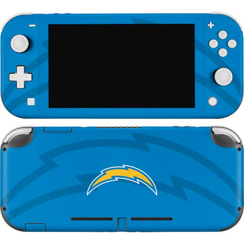 NFL Los Angeles Chargers Double Vision Nintendo Switch Lite Skin