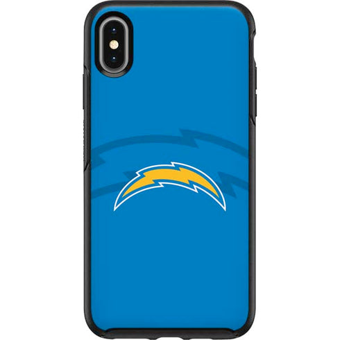 NFL Los Angeles Chargers Double Vision Otterbox Symmetry iPhone Skin