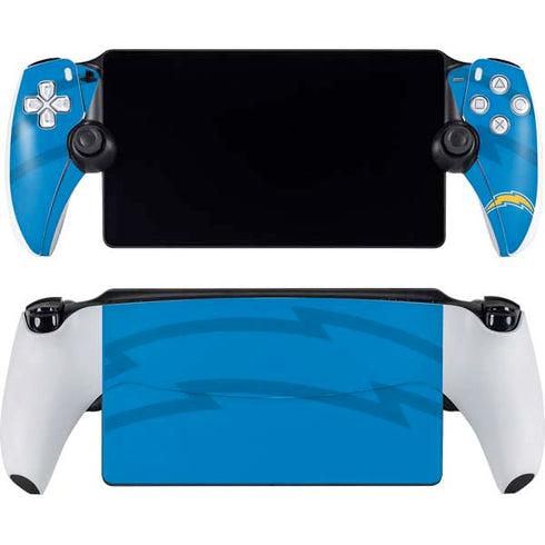 NFL Los Angeles Chargers Double Vision PlayStation Portal Remote Player Skin