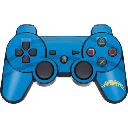 NFL Los Angeles Chargers Double Vision PS3 Dual Shock wireless controller Skin