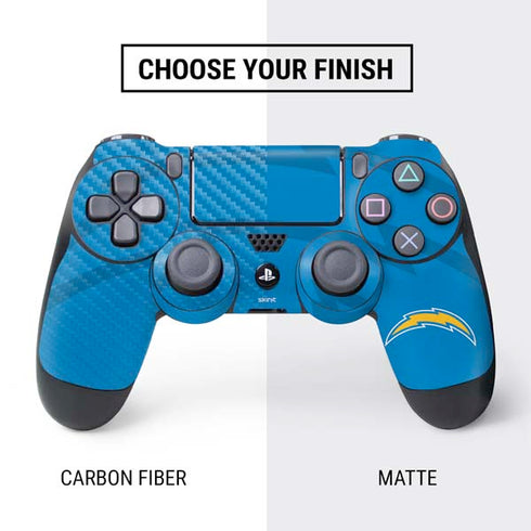 NFL Los Angeles Chargers Double Vision PS4 Controller Skin