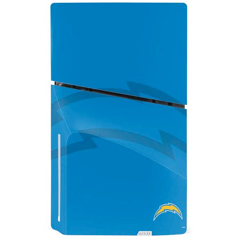NFL Los Angeles Chargers Double Vision PS5 Slim Disk Bundle Skin