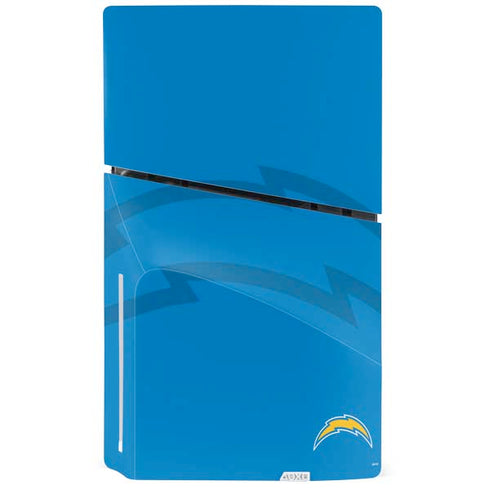 NFL Los Angeles Chargers Double Vision PS5 Slim Disk Console Skin
