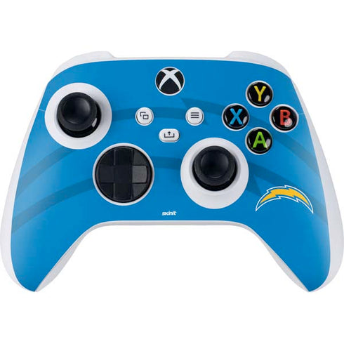 NFL Los Angeles Chargers Double Vision Xbox Series S Controller Skin