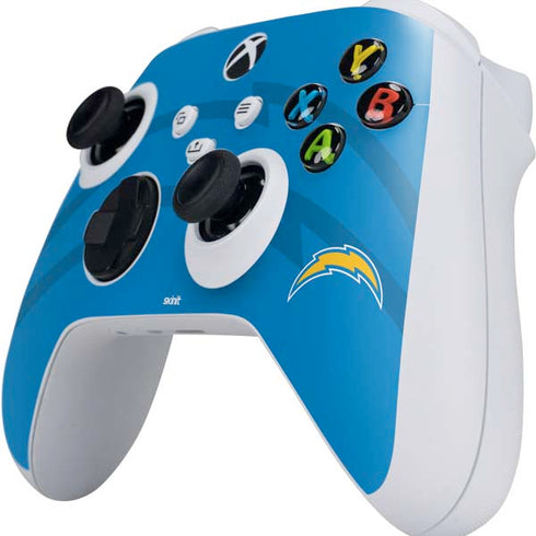 NFL Los Angeles Chargers Double Vision Xbox Series S Controller Skin