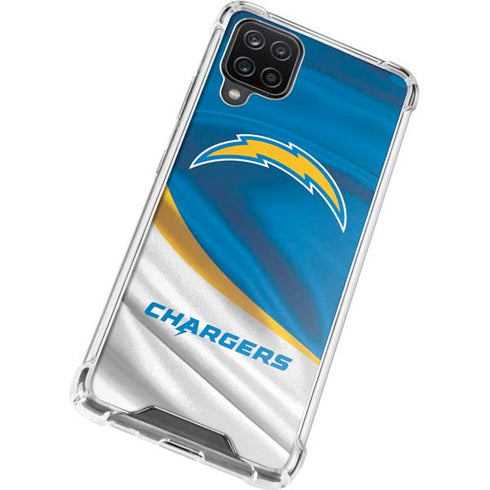 NFL Los Angeles Chargers Galaxy A12 Clear Case