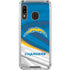 NFL Los Angeles Chargers Galaxy A30 Clear Case