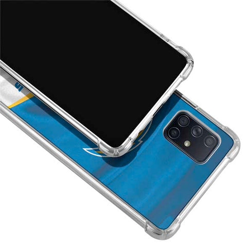 NFL Los Angeles Chargers Galaxy A51 5G Clear Case