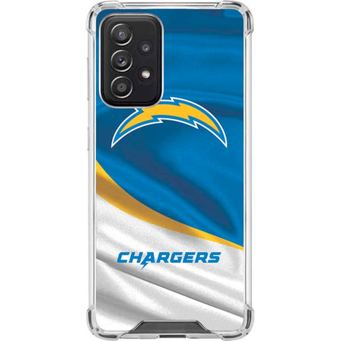 NFL Los Angeles Chargers Galaxy A52 5G Clear Case