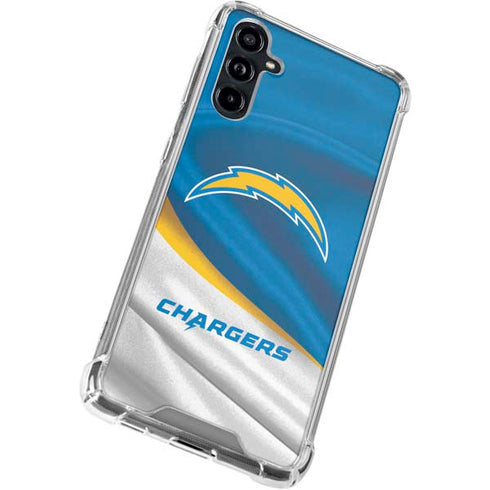 NFL Los Angeles Chargers Galaxy A54 5G Clear Case