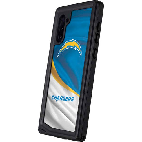 NFL Los Angeles Chargers Galaxy Note 10 Waterproof Case