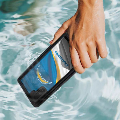 NFL Los Angeles Chargers Galaxy Note 10 Waterproof Case