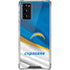 NFL Los Angeles Chargers Galaxy Note20 5G Clear Case
