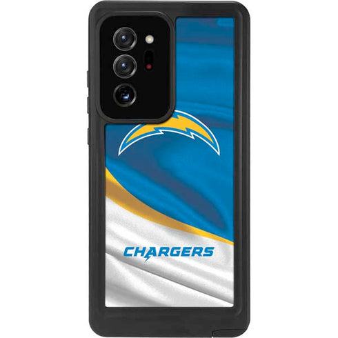 NFL Los Angeles Chargers Galaxy Note20 Ultra 5G Waterproof Case