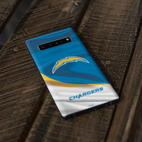 NFL Los Angeles Chargers Galaxy S10 Plus Skin