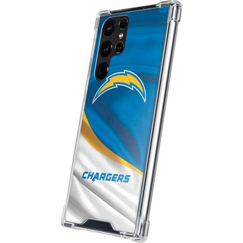 NFL Los Angeles Chargers Galaxy S22 Ultra Clear Case