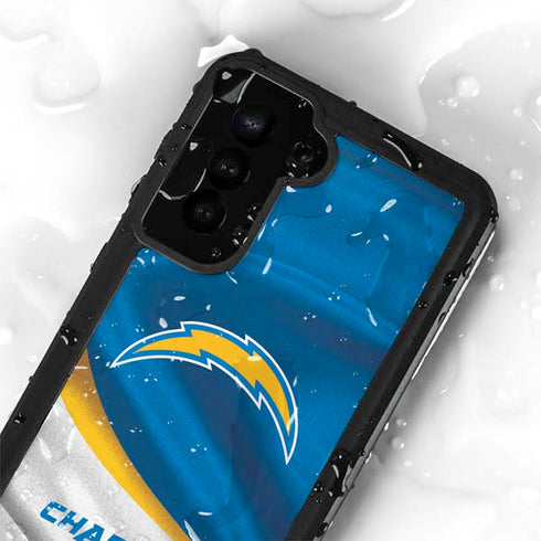 NFL Los Angeles Chargers Galaxy S23 Plus Waterproof Case