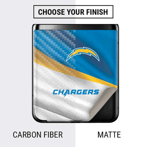 NFL Los Angeles Chargers Galaxy Z Flip Skin