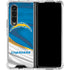 NFL Los Angeles Chargers Galaxy Z Fold4 5G Clear Case