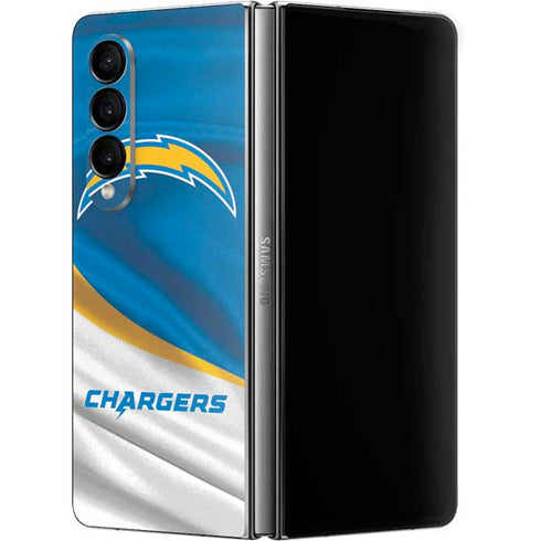 NFL Los Angeles Chargers Galaxy Z Fold4 5G Skin