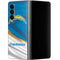 NFL Los Angeles Chargers Galaxy Z Fold4 5G Skin