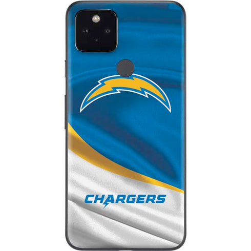 NFL Los Angeles Chargers Google Pixel 5a Skin