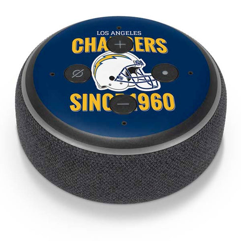 NFL Los Angeles Chargers Helmet Amazon Echo Dot Skin
